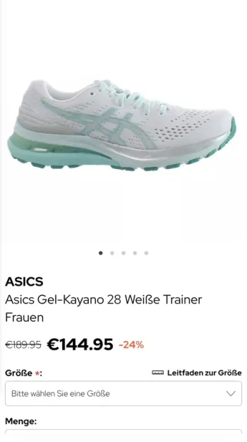 Asics Gel-Kayano 28 Running Shoes de segunda mano