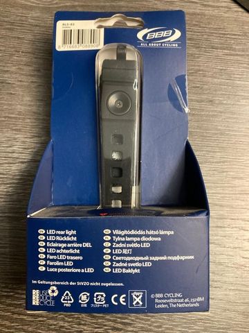 Gebrauchtes BBB Phare arrière BBB rechargeable usb bike — Bild 2 von 4