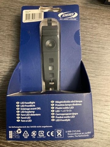 Brugt BBB Phare avant rechargeable usb bike — billede 2 af 4