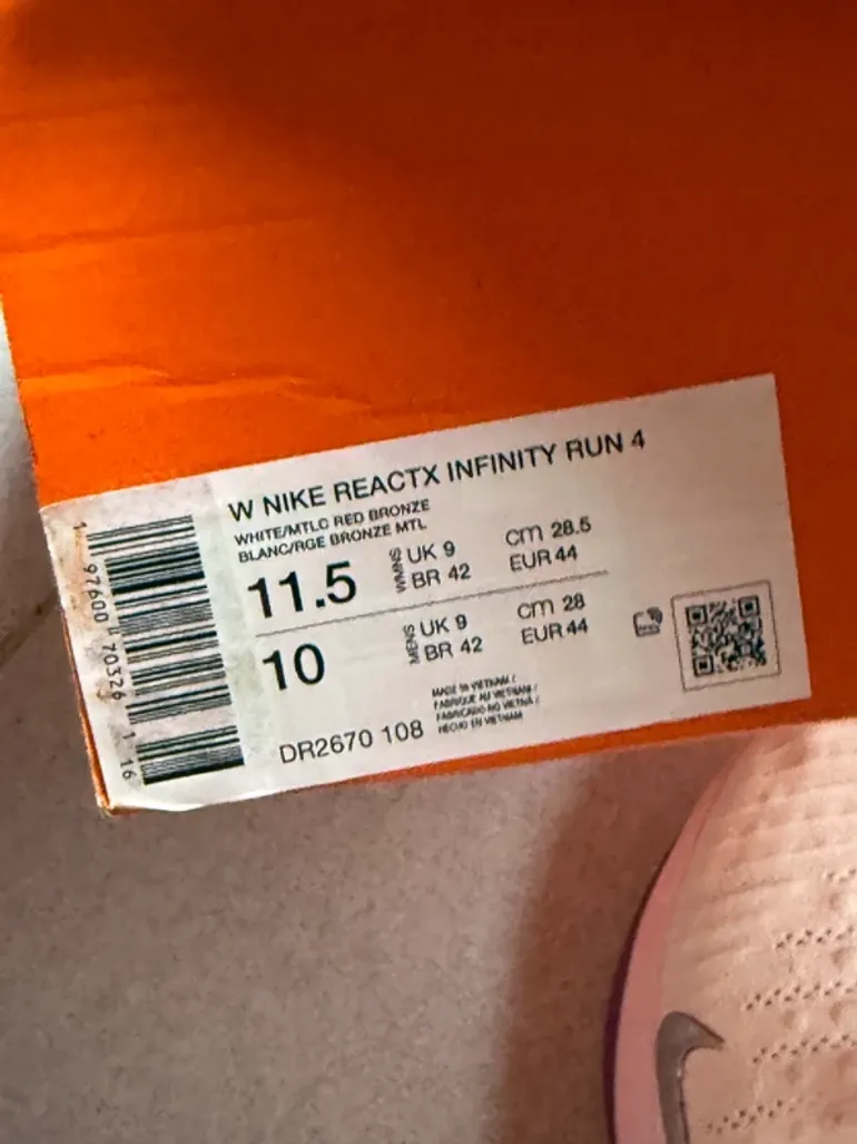 Nike ReactX Infinity Run 4 bike d'occasion — image 12 sur 12