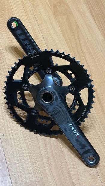 Tweedehands Sram RED crankset GXP 50/34T 172.5mm Drivetrain & Pedals