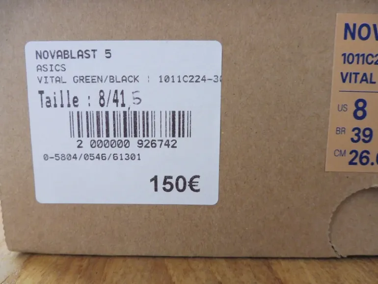 Brugt Asics Novablast 5 bike — billede 2 af 10