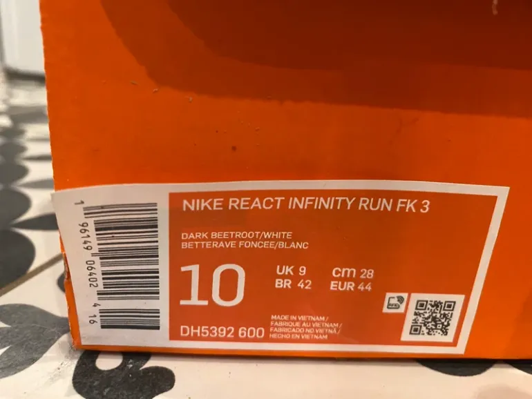 Brugt Nike React Infinity Run FK 3 bike — billede 6 af 7