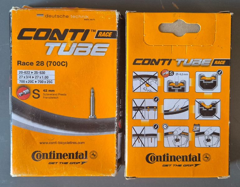 Continental 28" 700c Inner Tubes bike usato — immagine 2 di 2
