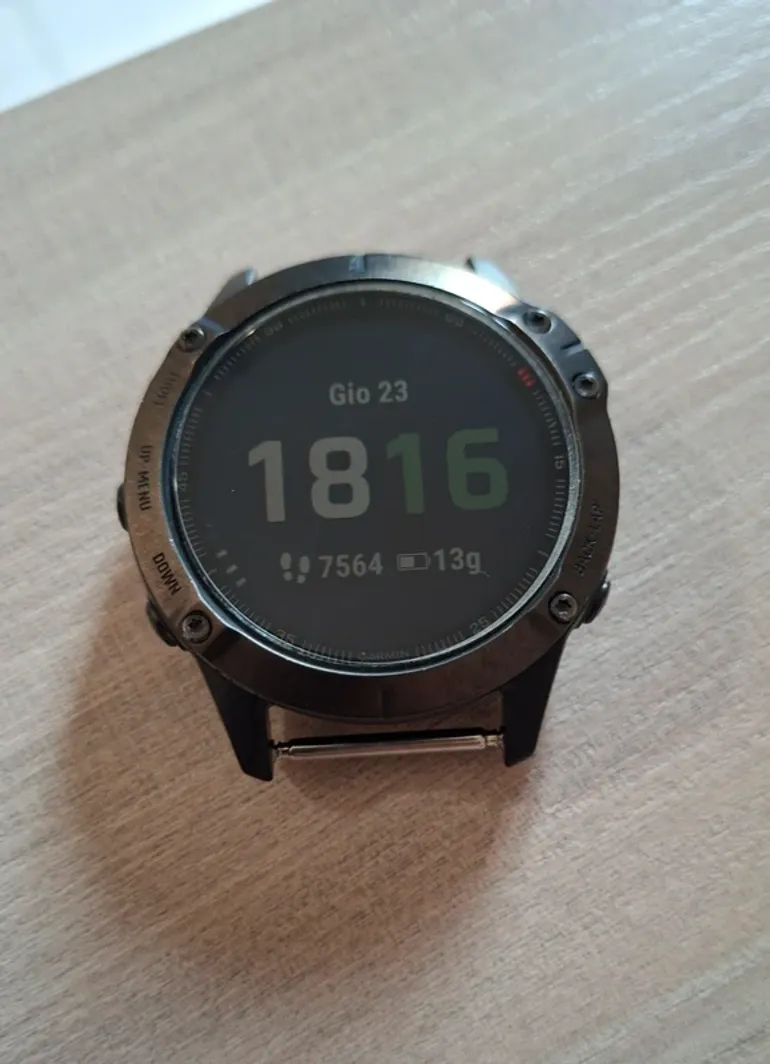 Použité Garmin Fenix 6 Sapphire bike — obrázek 3 z 5
