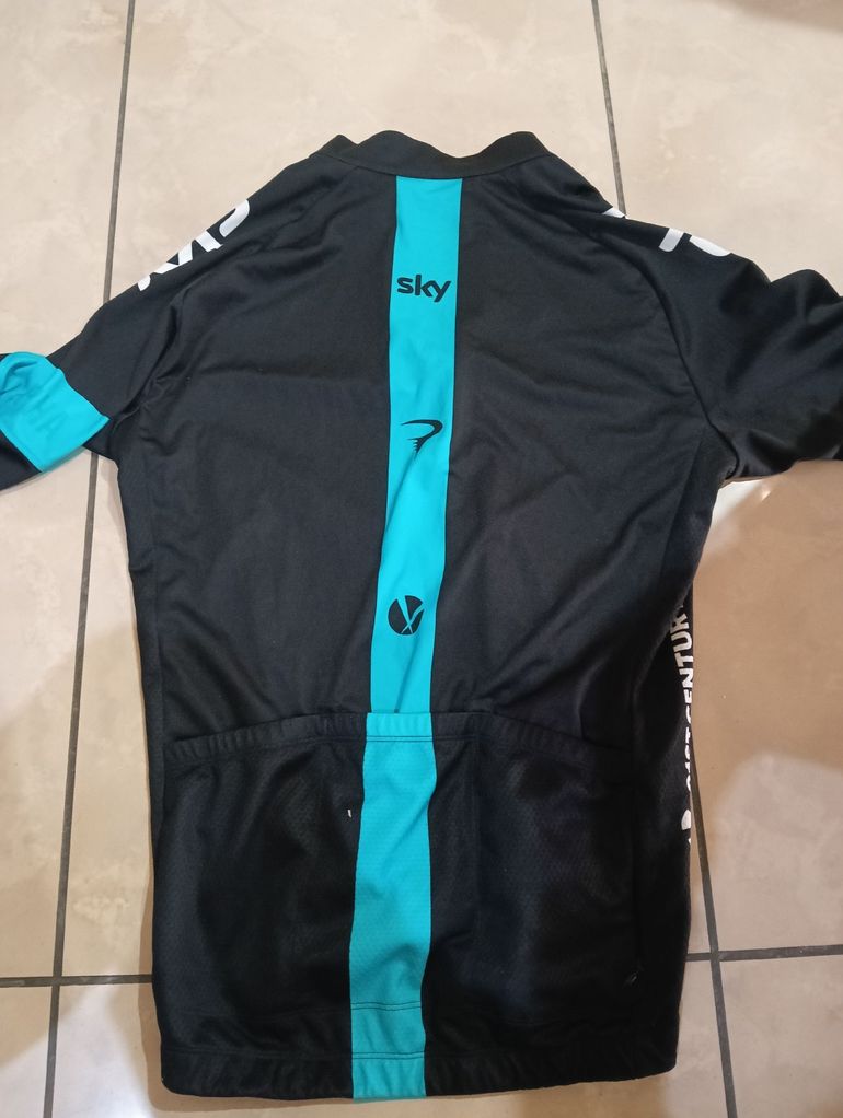 Brugt Rapha Team Sky Cycling Jersey bike — billede 3 af 3
