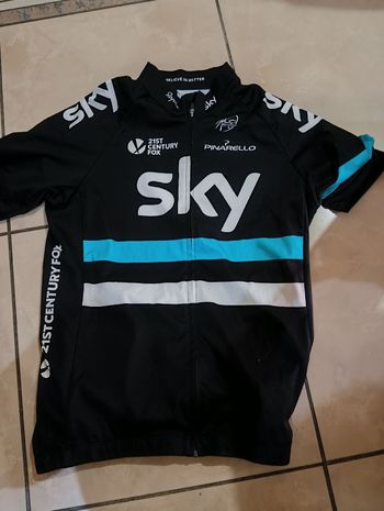 Used Rapha Team Sky Cycling Jersey Cycling Clothing