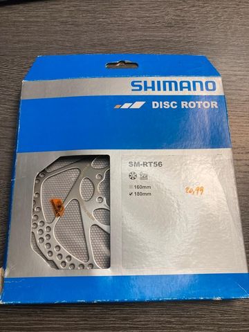 Used Shimano Disque frein 180mm SM-RT56 Brakes