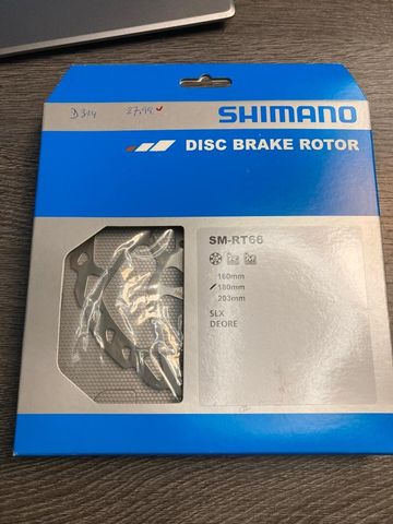 Käytetty Shimano Disque frein Shimano 180mm SM-RT66 Brakes
