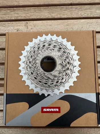 Used Sram RED Cassette 2025 Drivetrain & Pedals