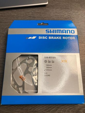 Shimano, Disque frein  203mm SM-RT66