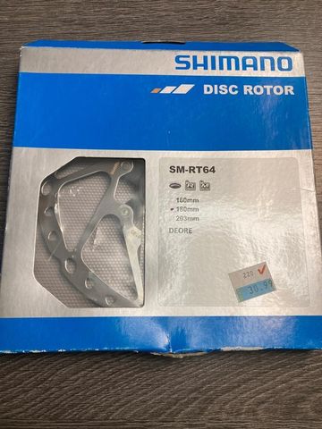 Gebrauchtes Shimano Disque frein Shimano 180mm SM-RT64 Brakes