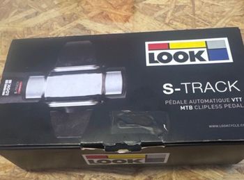 Used Look S-track MTB Pedals Drivetrain & Pedals