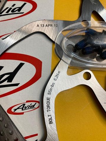 Brugt Avid Disque Frein 180mm bike — billede 5 af 6