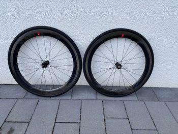 Fulcrum Wind 55 Carbon Wheels Wheels d'occasion