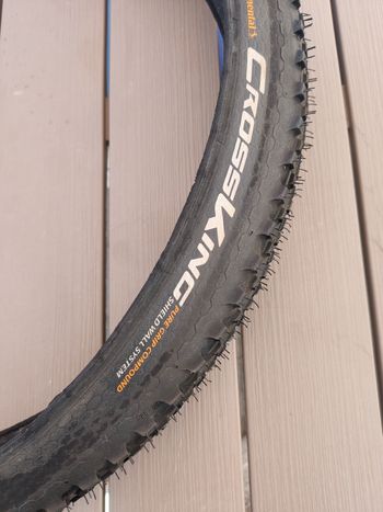 Used Continental cross king Tyres & Tubes