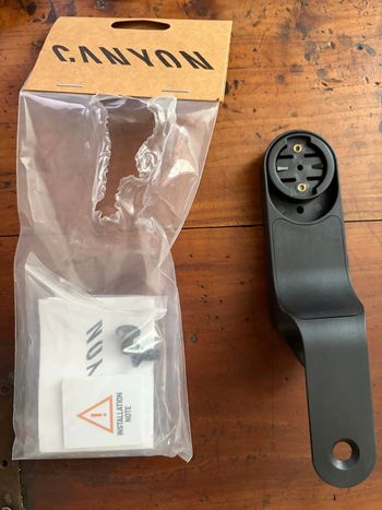 Used Canyon FLASH 800 Gear Groove Light Computer Mount Cycling Accessories
