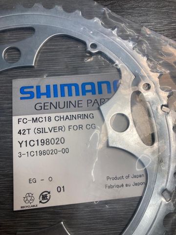 Brugt Shimano Plateau Shimano 42dents bike — billede 2 af 2