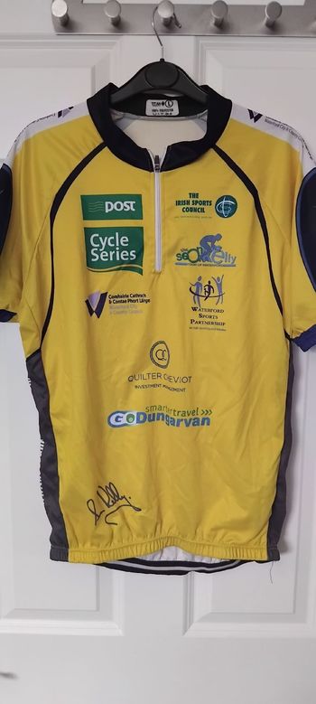 Used titan Sean Kelly Tour of Waterford Sportif Jersey Cycling Clothing