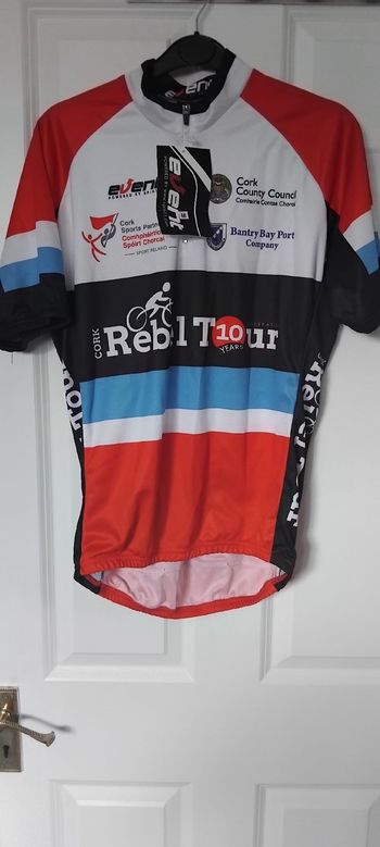 Used no nam Rebel Tour Sportif Jersey Cycling Clothing