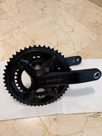 Brugt Shimano 105 R7100 Crankset 2026 Drivetrain & Pedals