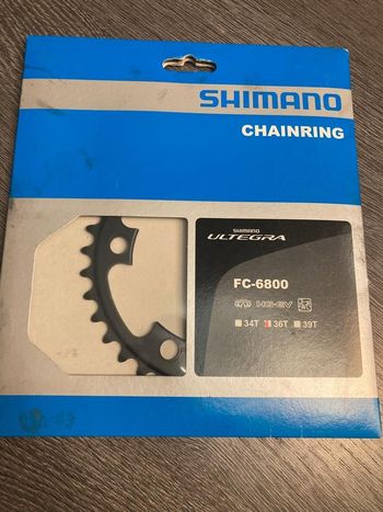 Shimano, Plateau   36 dents 11vit  FC-6800 Ultegra Y1P436000