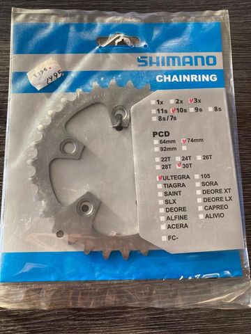 Used Shimano Plateau Shimano 30dents 10vit 74mm ultegra FC-6603 Y1G430000 Drivetrain & Pedals