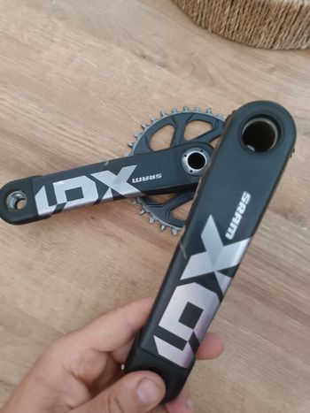Gebrauchtes Sram X01 Carbon Crank Drivetrain & Pedals