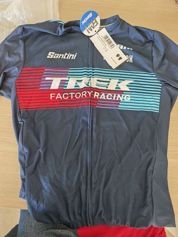 Used Santini trek Cycling Jersey Cycling Clothing