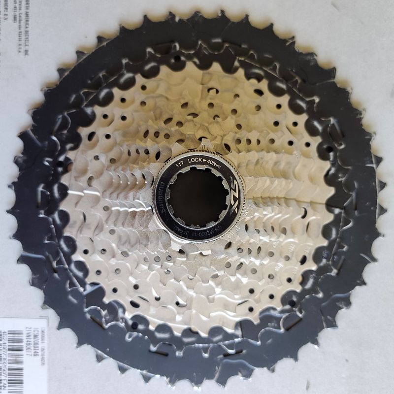 Gebrauchtes Shimano SLX 11v 11-46 HG Cassette 2023 Drivetrain & Pedals