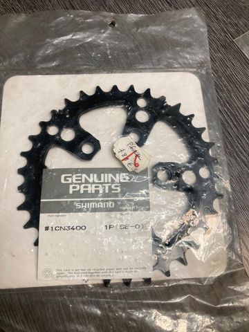 Used Shimano Plateau shimano 34 dents 1CN3400 58BCD 5 bras Drivetrain & Pedals