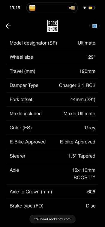 Brugt RockShox Zeb Ultimate Fork 2024 bike — billede 13 af 13
