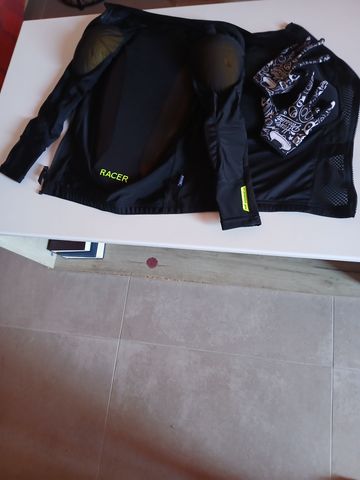 Raaw Gilet de protection + gants Cycling Clothing usato