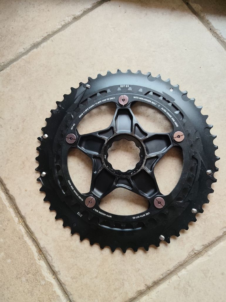 Brugt Sram Chainrings and Spider bike — billede 4 af 8