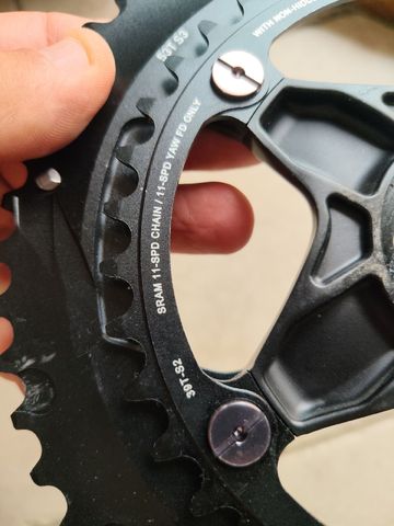 Brugt Sram Chainrings and Spider bike — billede 5 af 8