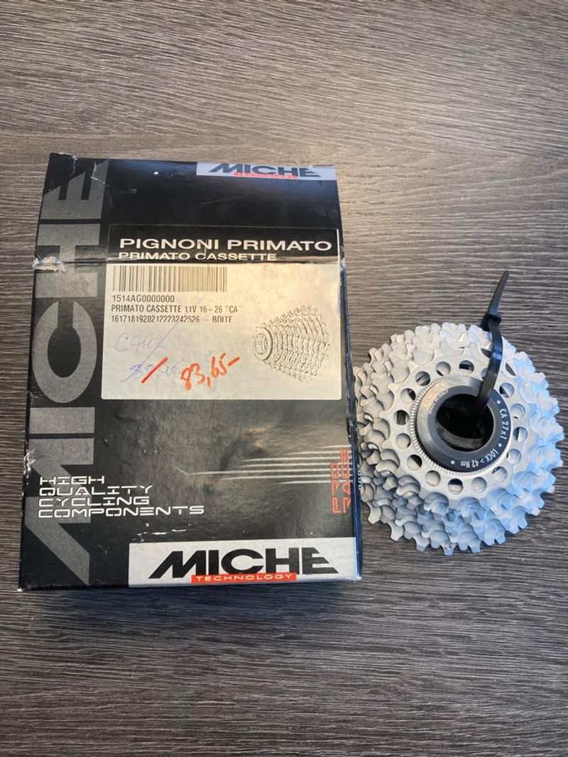Brugt Miche Cassette 11SP 16-26 CA Drivetrain & Pedals