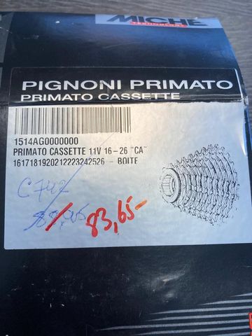 Brugt Cassette Miche 11SP 16-26 CA bike — billede 2 af 4