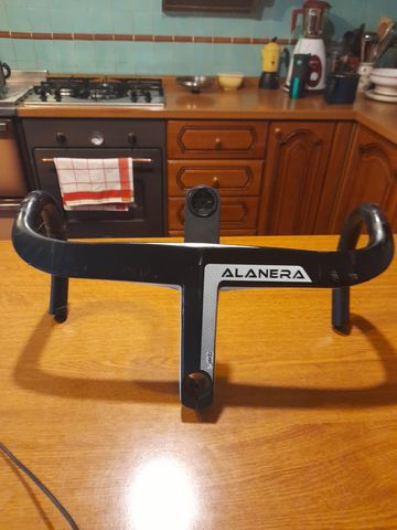 Brugt Deda Elementi Alanera Carbon Handlebar Cockpit