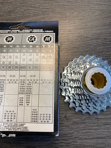 Brugt Cassette Miche 9SP 13-26 CA bike — billede 4 af 5