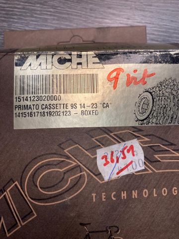 Brugt Cassette Miche 9Sp 14-23 CA bike — billede 2 af 6
