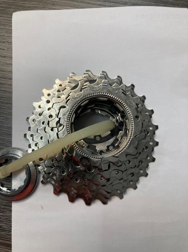 Miche Cassette 10speed 12-26 SH Drivetrain & Pedals usato