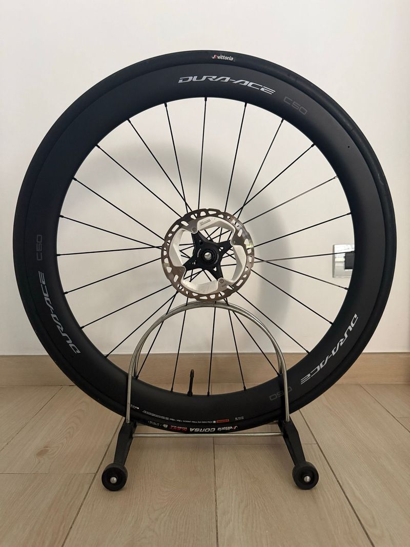 Used Shimano Dura-Ace C50 Tubeless CL Disc Wheelset Wheels