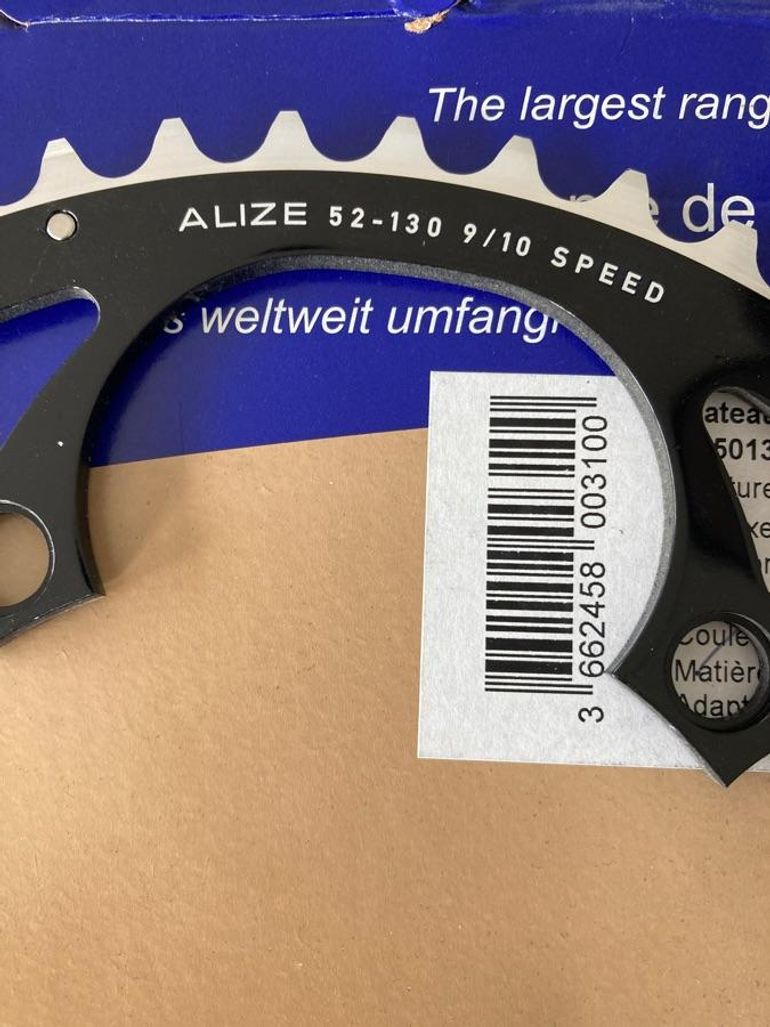 Used Spécialités T.A. Plateau Specialites TA 52 dents 130 9/10 speed - ALIZE bike — image 4 of 5