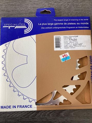 Spécialités T.A. Plateau Specialites TA 52 dents 130 9/10 speed - ALIZE Drivetrain & Pedals usato