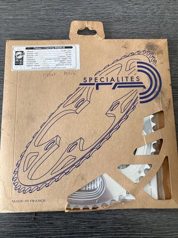 Spécialités T.A. Plateau Specialites TA 52 dents 130 9/10 speed - SQUALE Drivetrain & Pedals usato