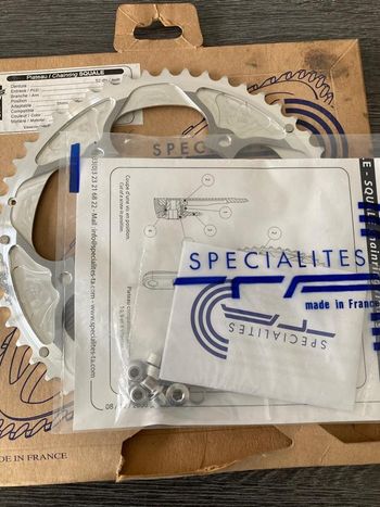 Used Spécialités T.A. Plateau Specialites TA 52 dents 130 9/10 speed - SQUALE bike — image 5 of 7