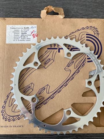 Brugt Spécialités T.A. Plateau Specialites TA 51dents 130 8/9/10 speed - ALIZE Drivetrain & Pedals