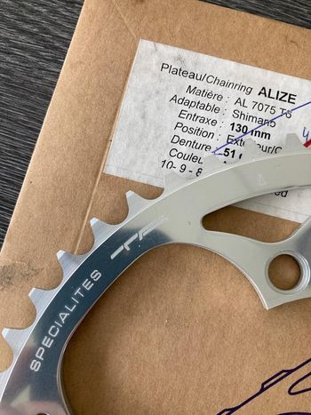 Used Spécialités T.A. Plateau Specialites TA 51dents 130 8/9/10 speed - ALIZE bike — image 4 of 5