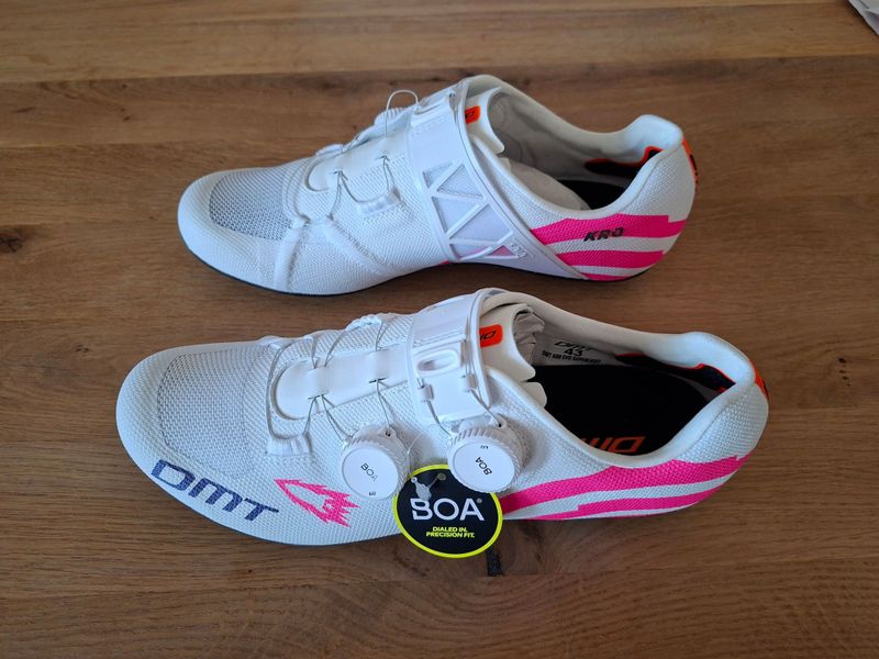 Used Dmt KR0 Evo Superlight Unibet Rose Rockets Edition 2026 Cycling Shoes