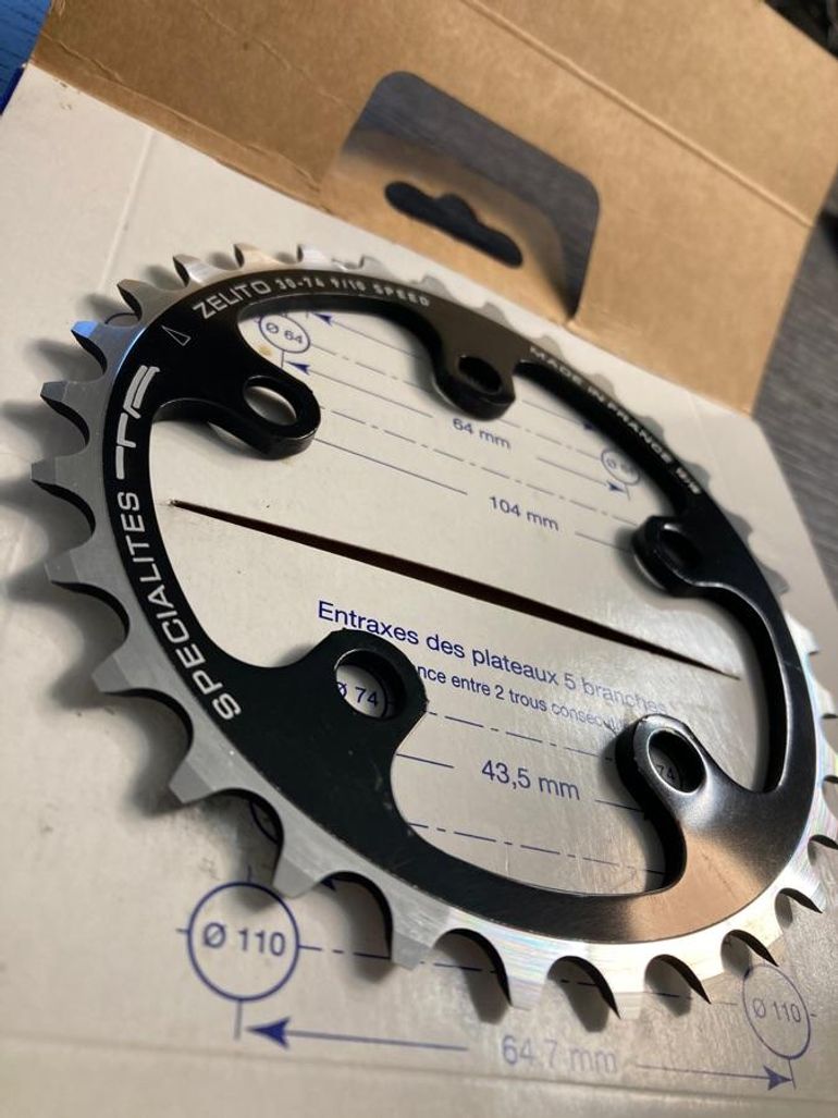 Used Spécialités T.A. Plateau Specialites TA 30 dents 74 mm 9-10 vitesses zelito bike — image 5 of 5